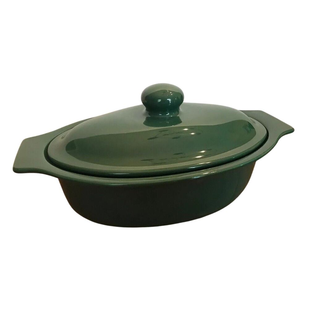 Pfaltzgraff Ala Carte 1 Quart Covered Oval Casserole Green 50-762